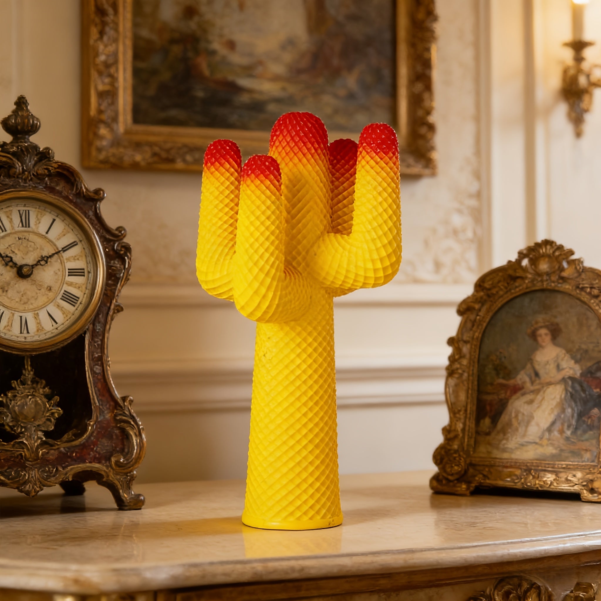 Tnessential Cactus-shaped Ornaments 3D Decor