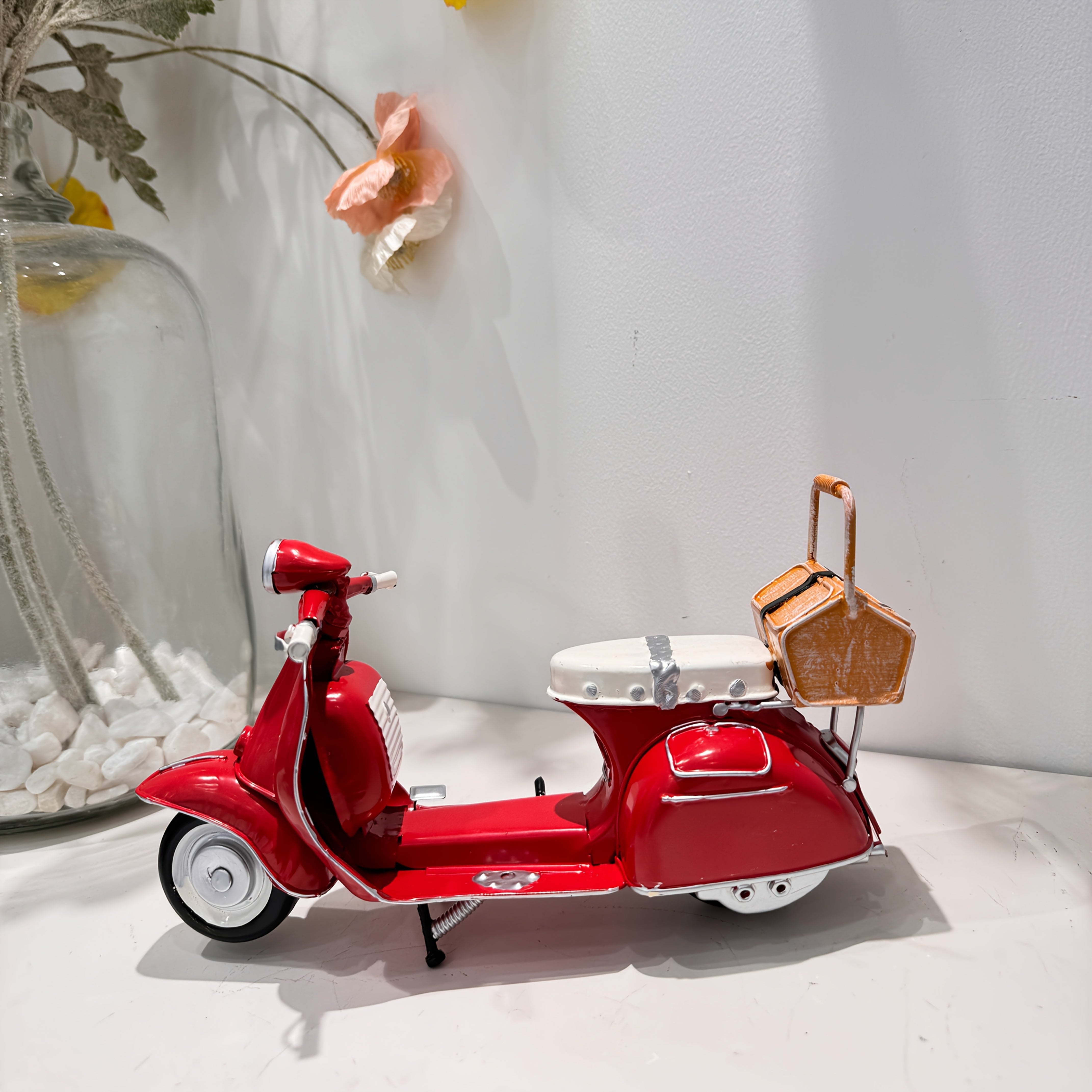 Tnessential Handcrafted Iron Miniature Motorcycle Models 3D Decor