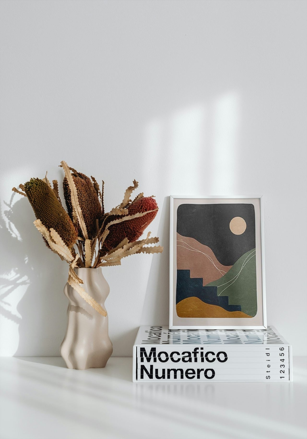 SAGE ABSTRACT CANVAS POSTER