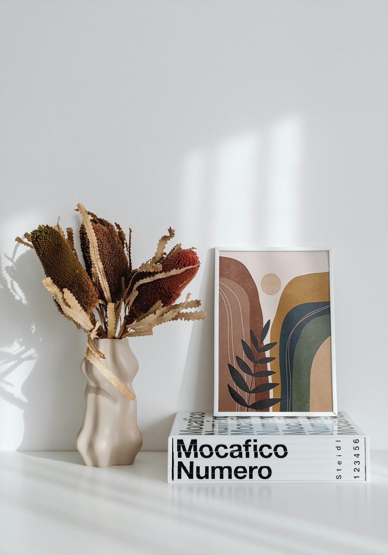 SAGE ABSTRACT CANVAS POSTER