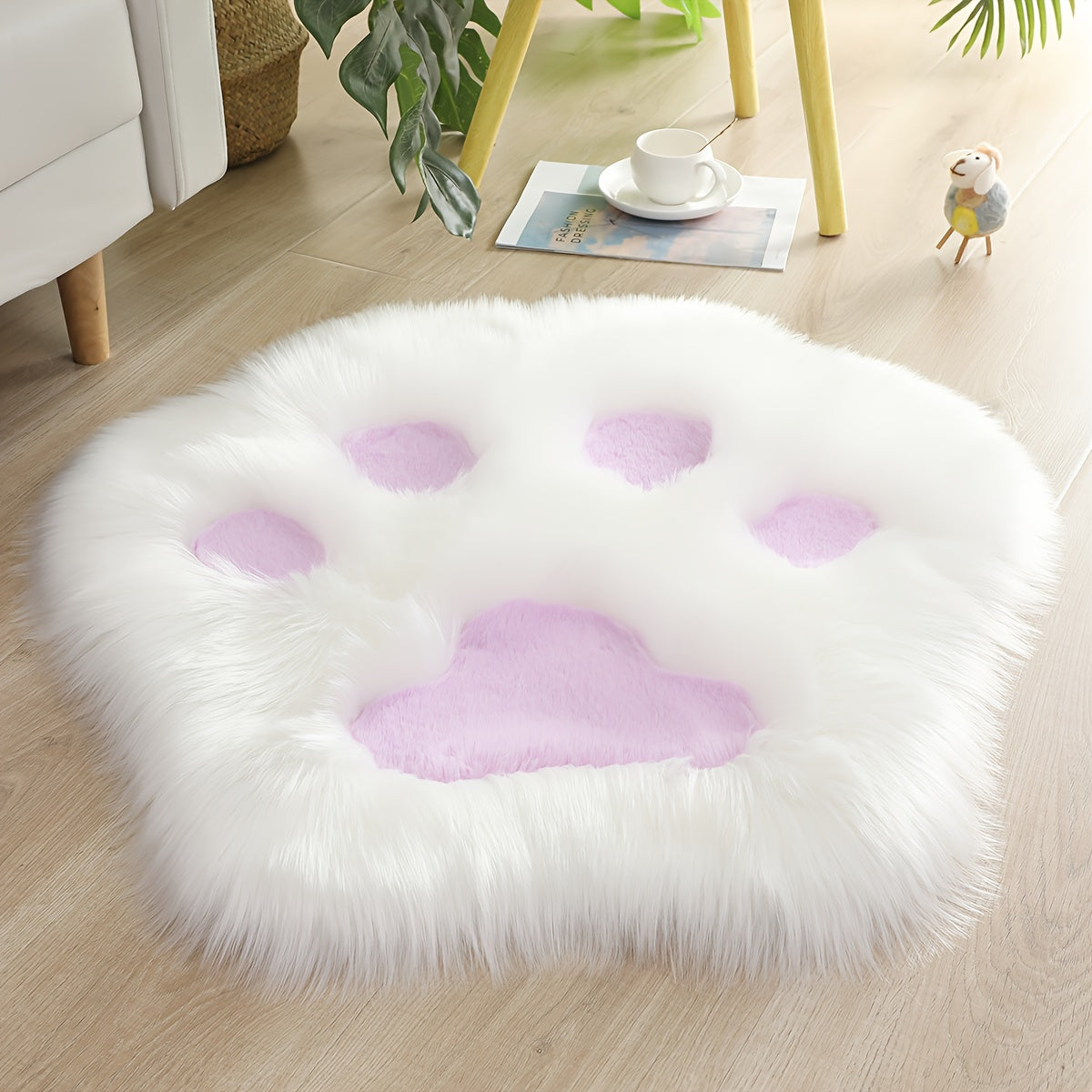 PURPLE CAT RUG view 3