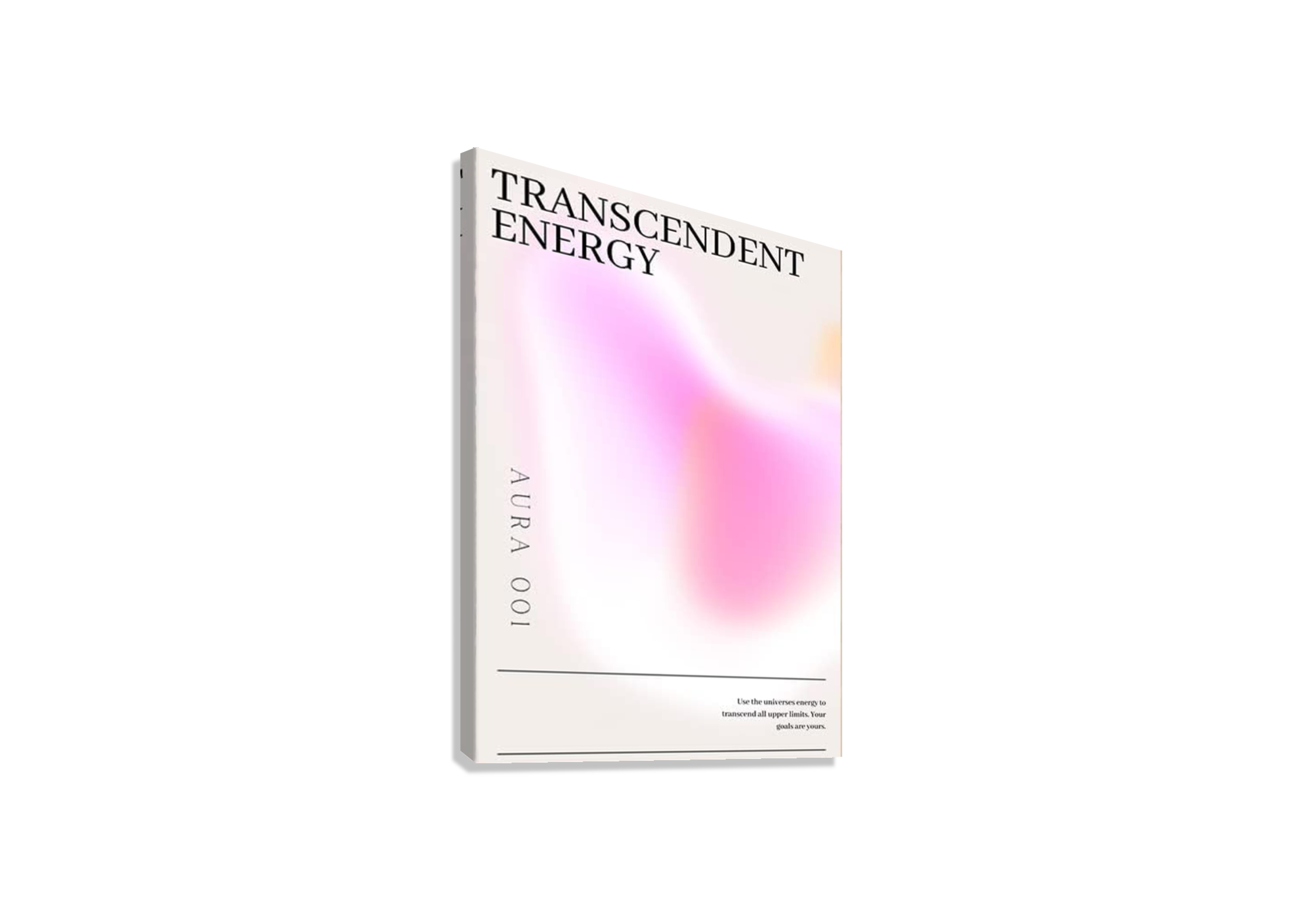 AURA TRANSPARENT ENERGY CANVAS POSTER