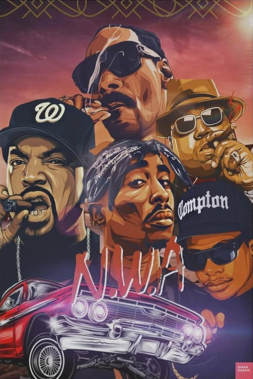 TUPAC CANVAS POSTER