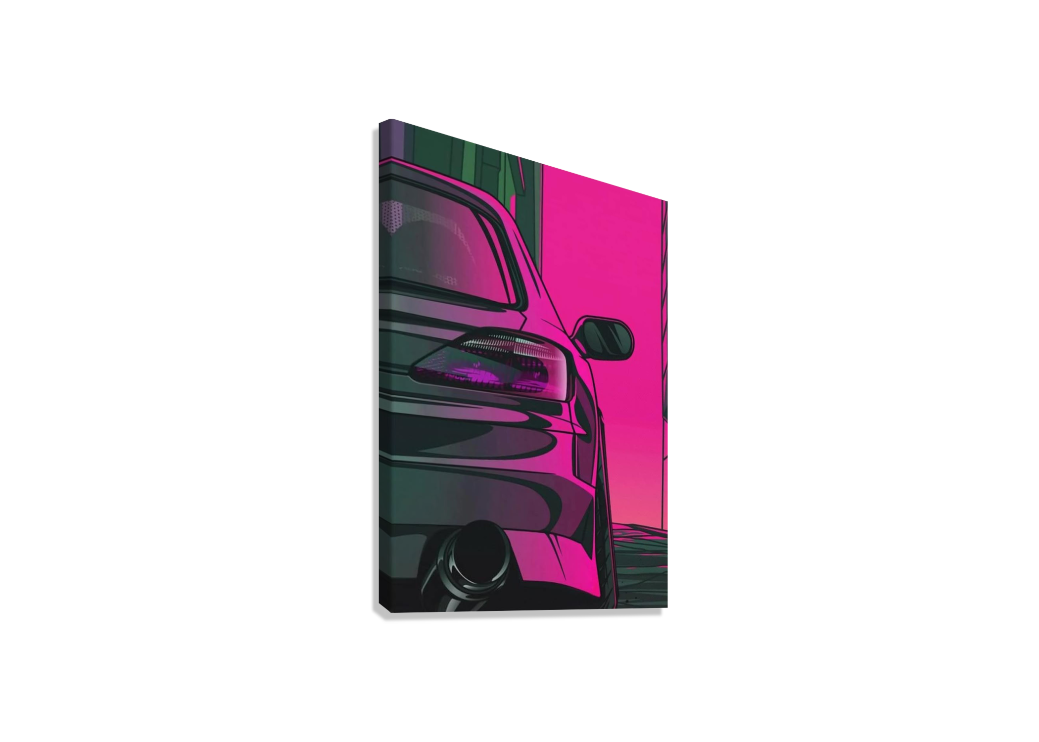 CAR CANVAS POSTER