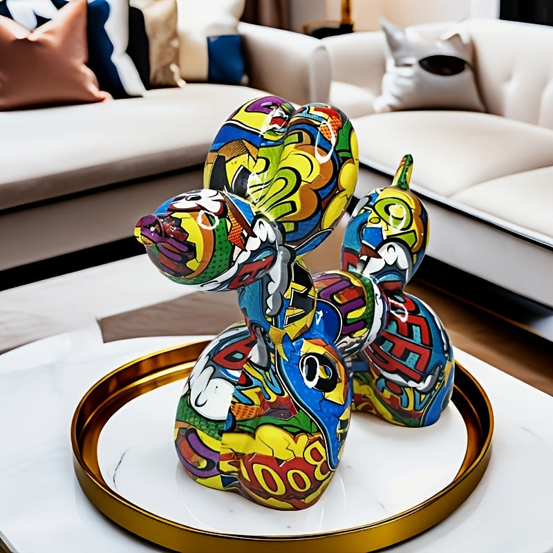 Tnessential Creative Resin Dog Decoration 3D Decor