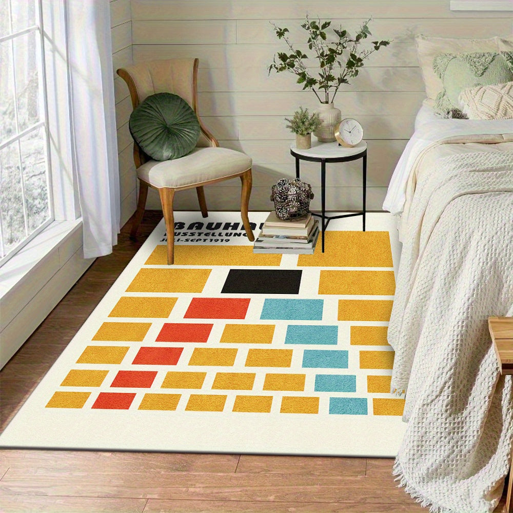 COLOR BLOCK RUG view 5
