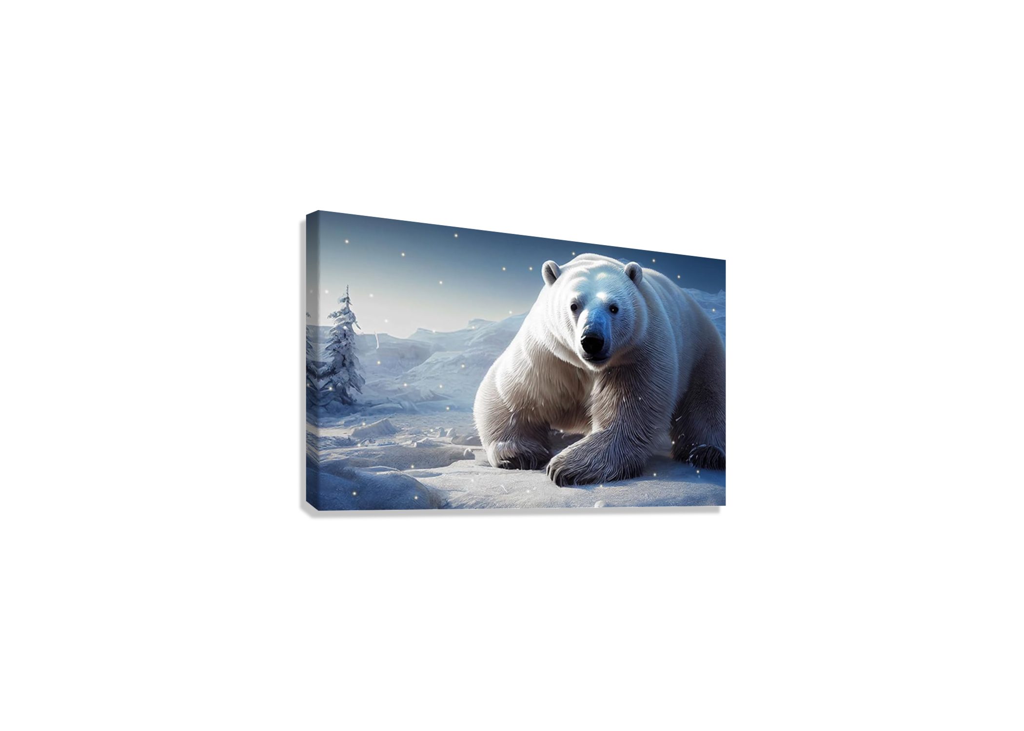 POLAR BEAR CANVAS POSTER