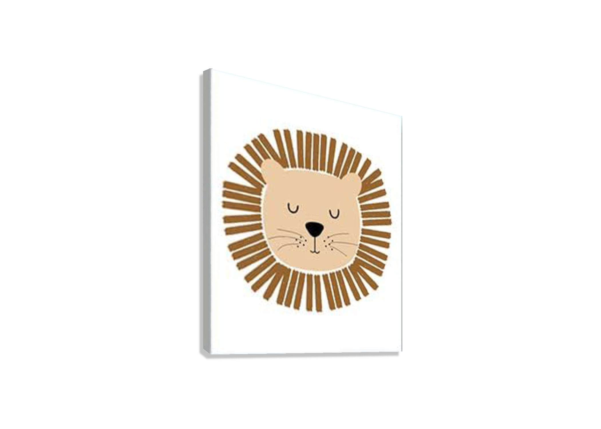 NURCERY LION CANVAS POSTER