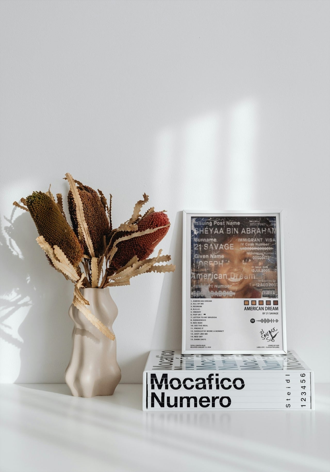 21 SAVAGE "AMERICAN DREAM " CANVAS POSTER