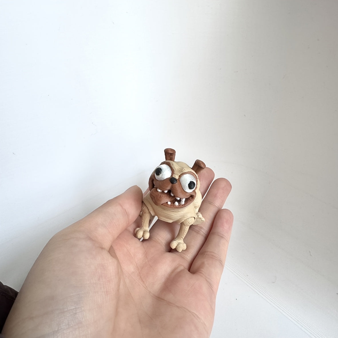 Tnessential Printed Dog Statue Collectible 3D Decor