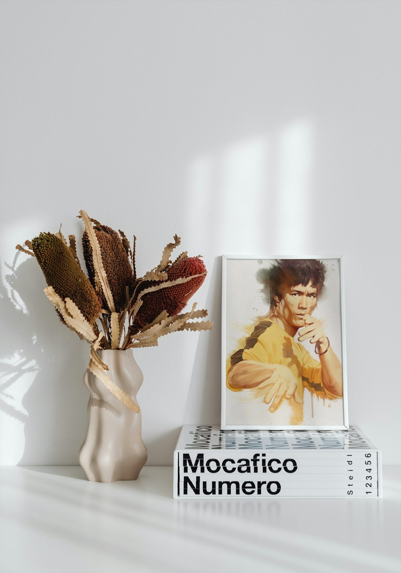 BRUCE LEE CANVAS POSTER