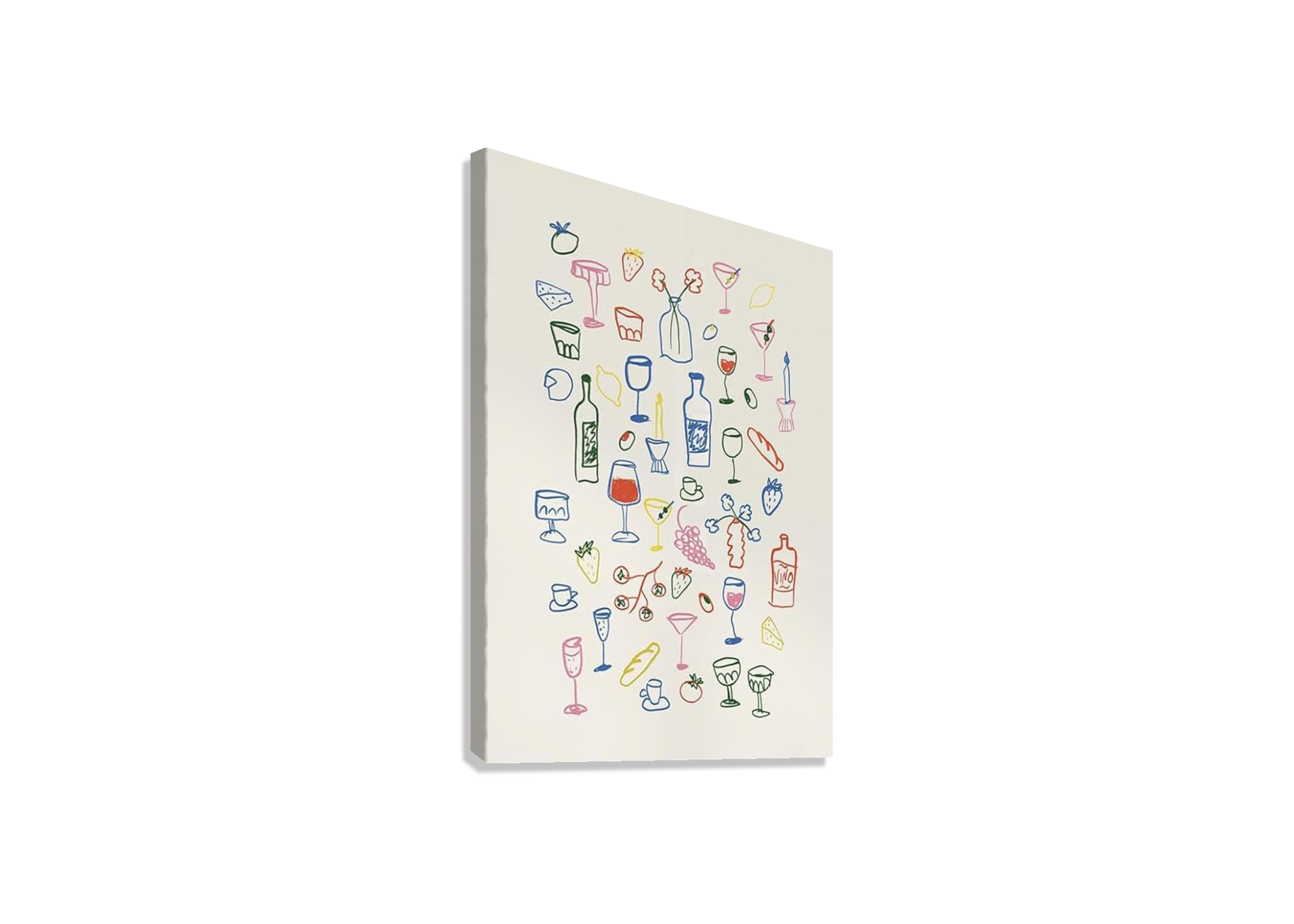 CUTE DRAWING CANVAS POSTER