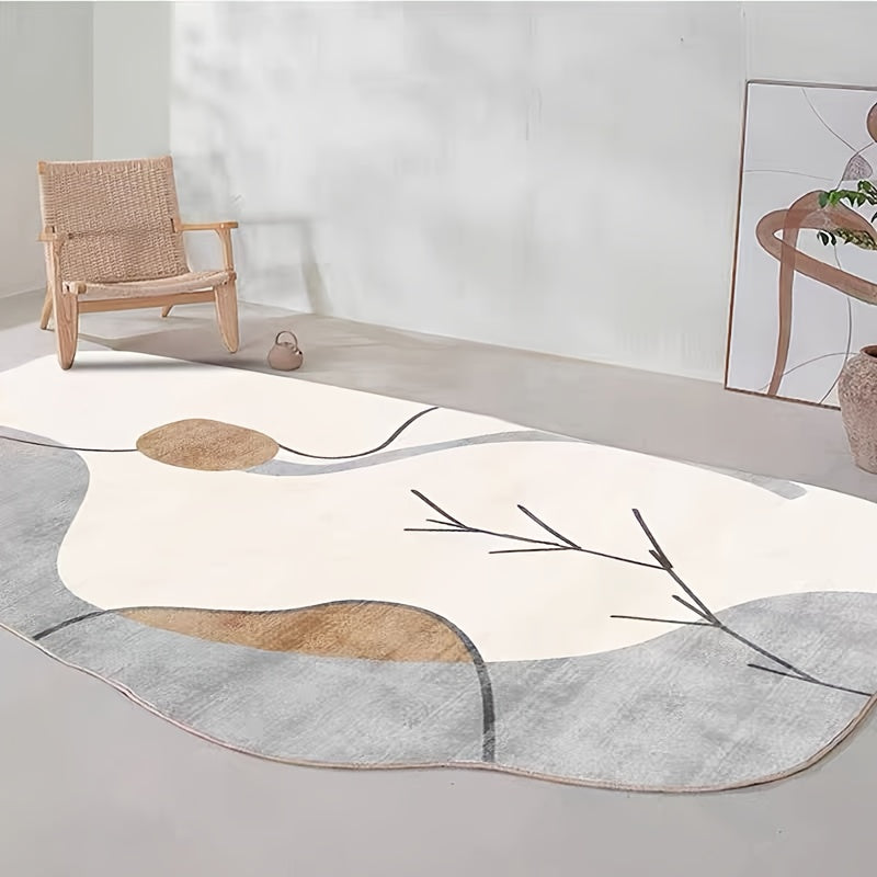 CREAM IRREGULAR 16 RUG view 5