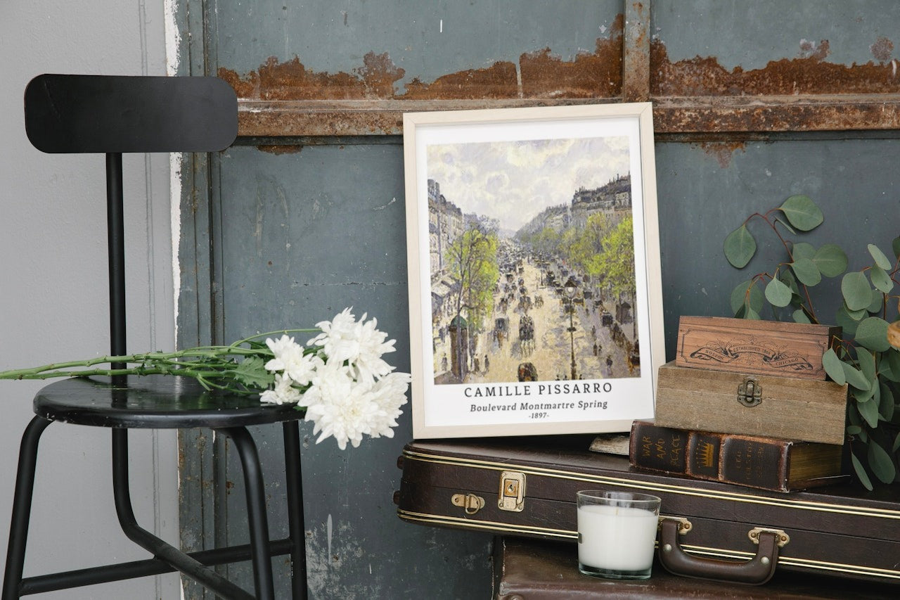 CAMILLIE PISSARRO PAINTING CANVAS POSTER