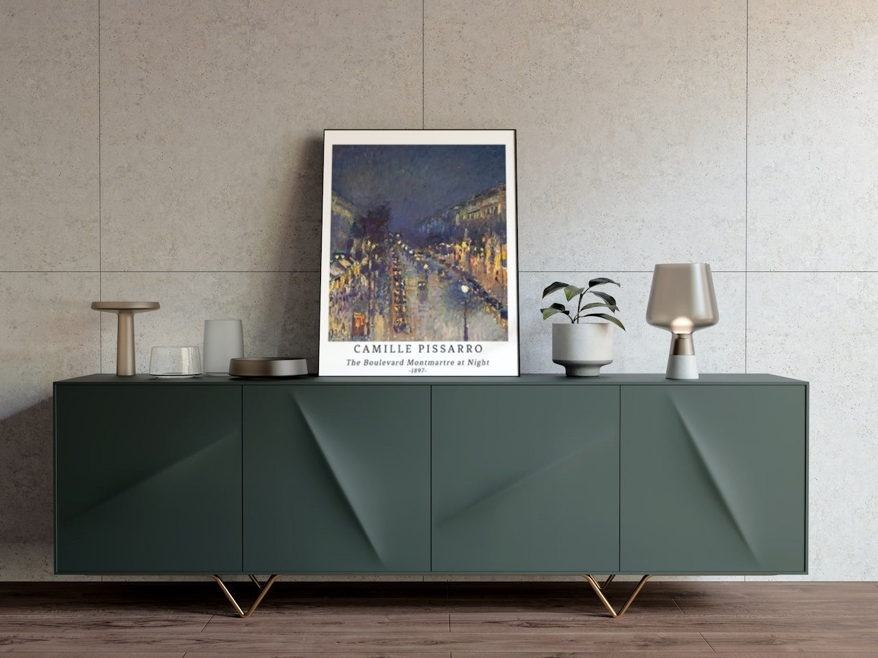 CAMILLIE PISSARRO PAINTING CANVAS POSTER