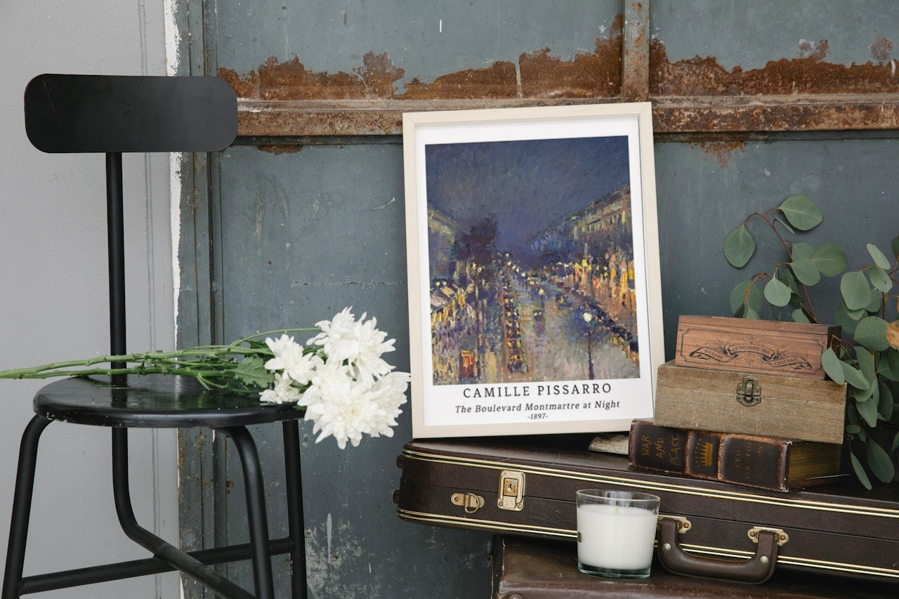 CAMILLIE PISSARRO PAINTING CANVAS POSTER