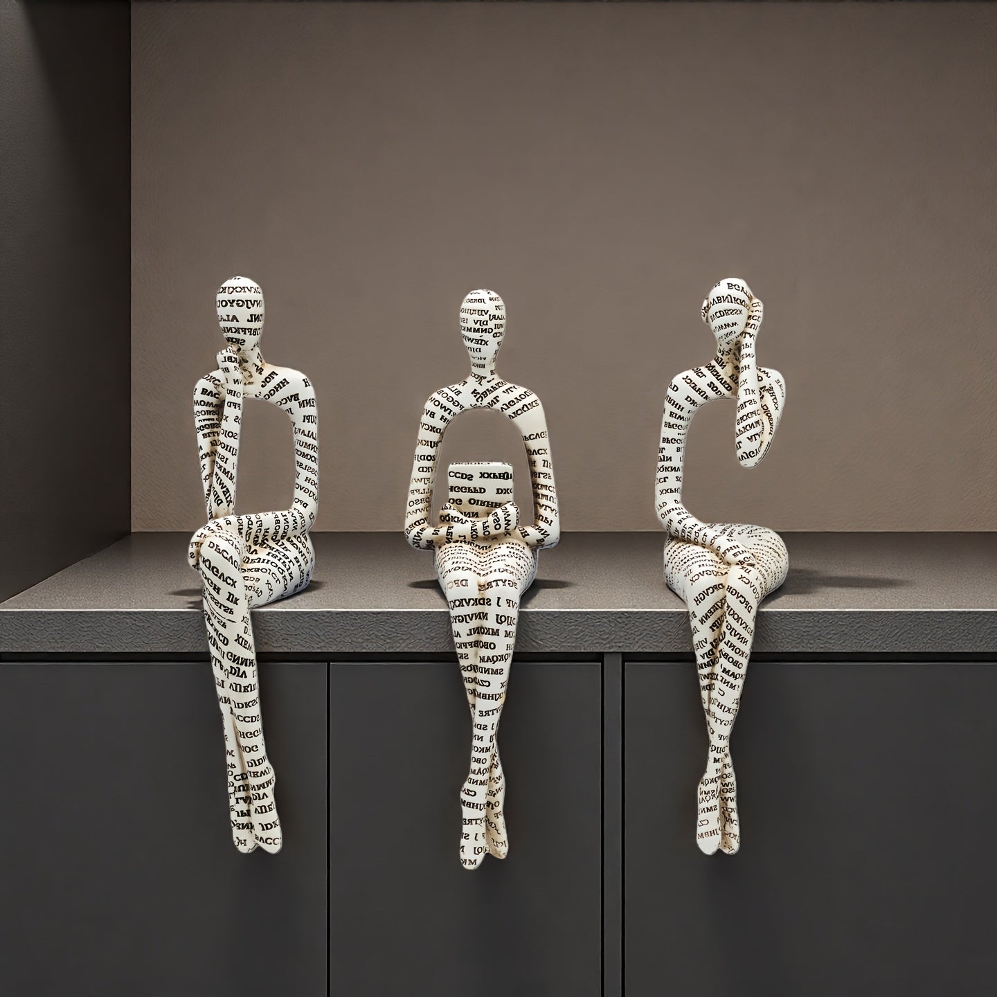Tnessential Philosophy Figurines 3D Decor