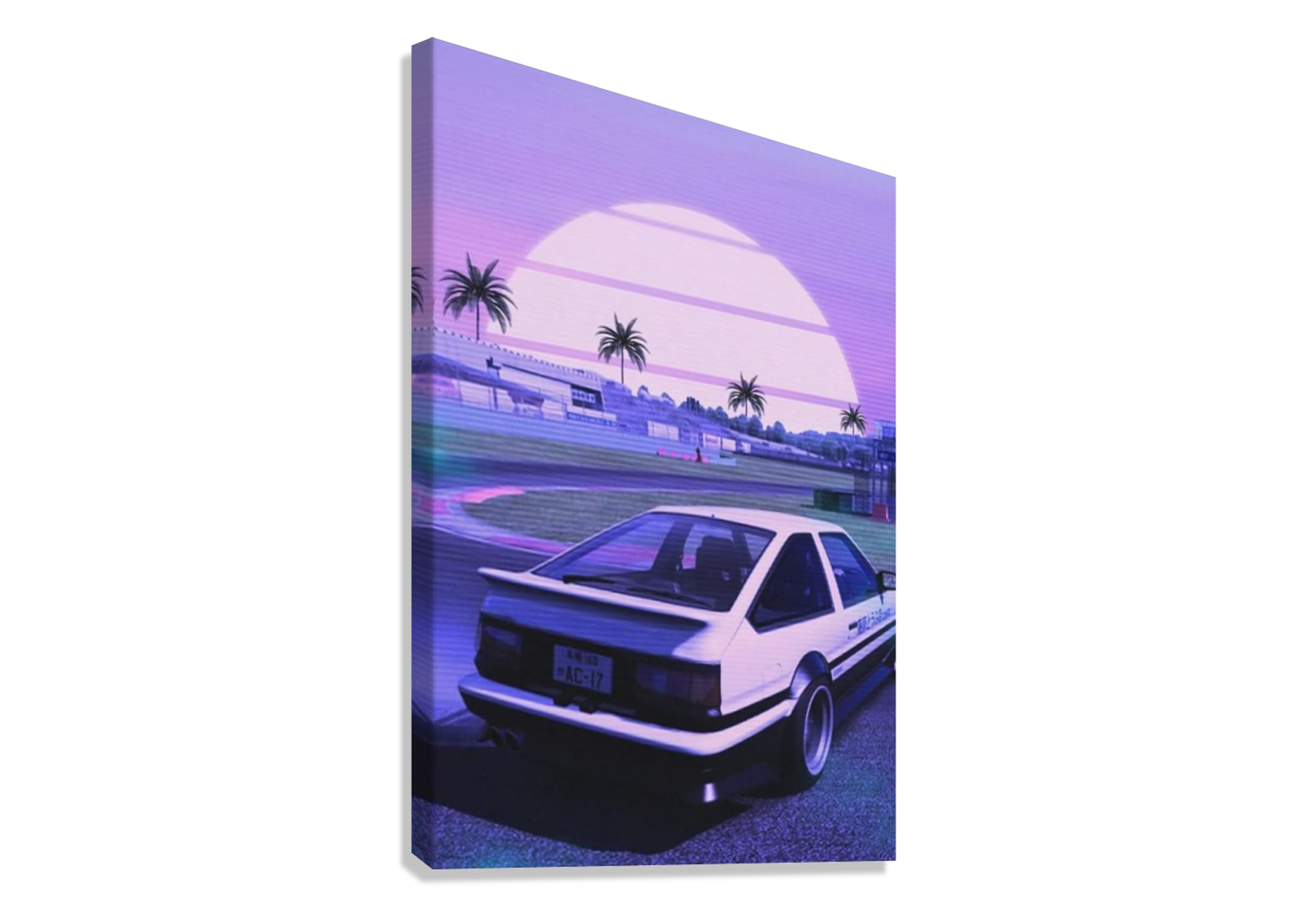 JDM Style Icon: Aesthetic Car Canvas Poster