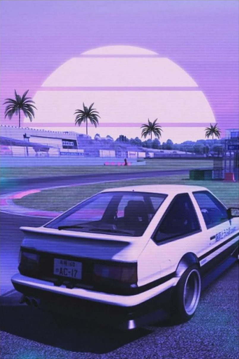 JDM Style Icon: Aesthetic Car Canvas Poster