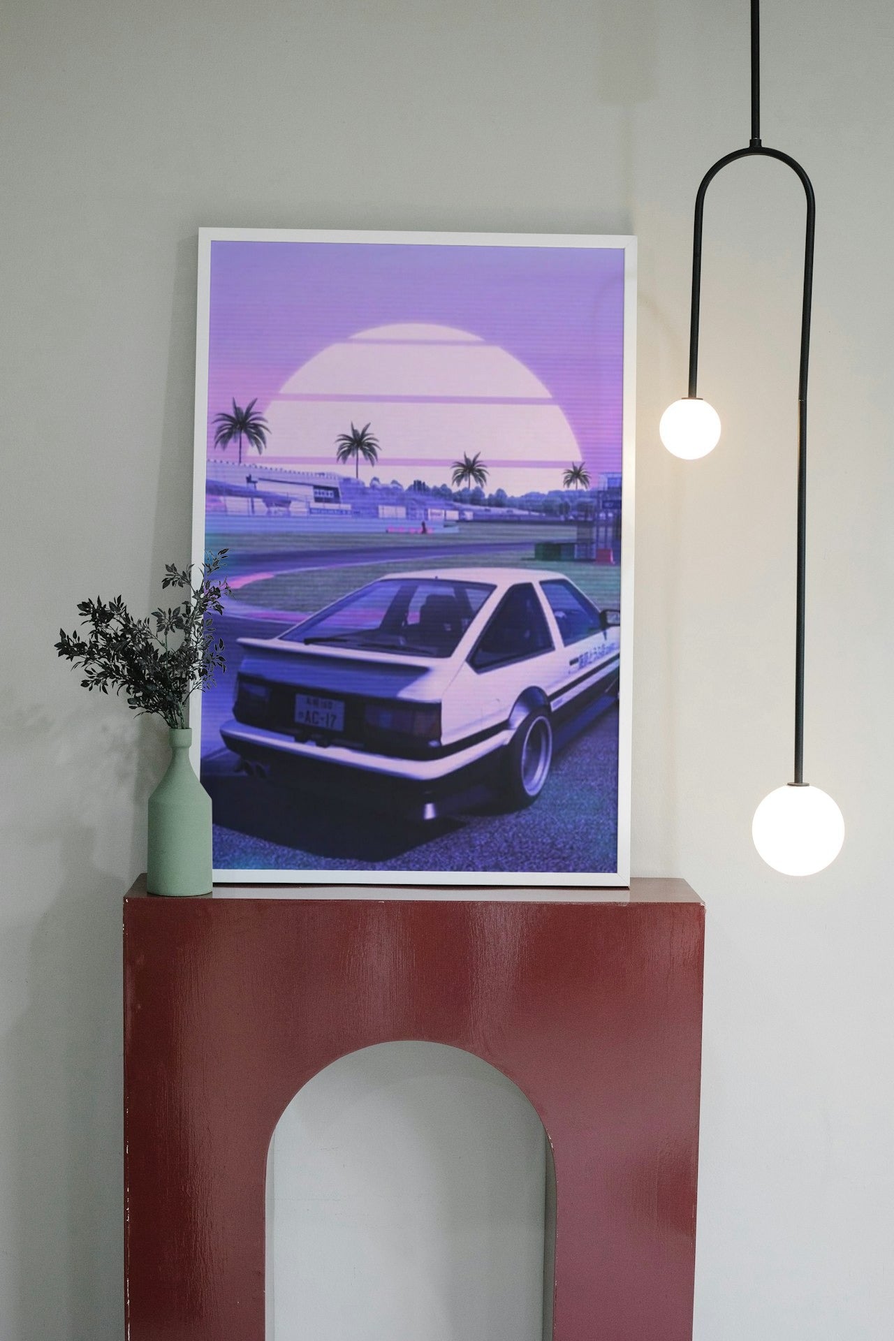 JDM Style Icon: Aesthetic Car Canvas Poster