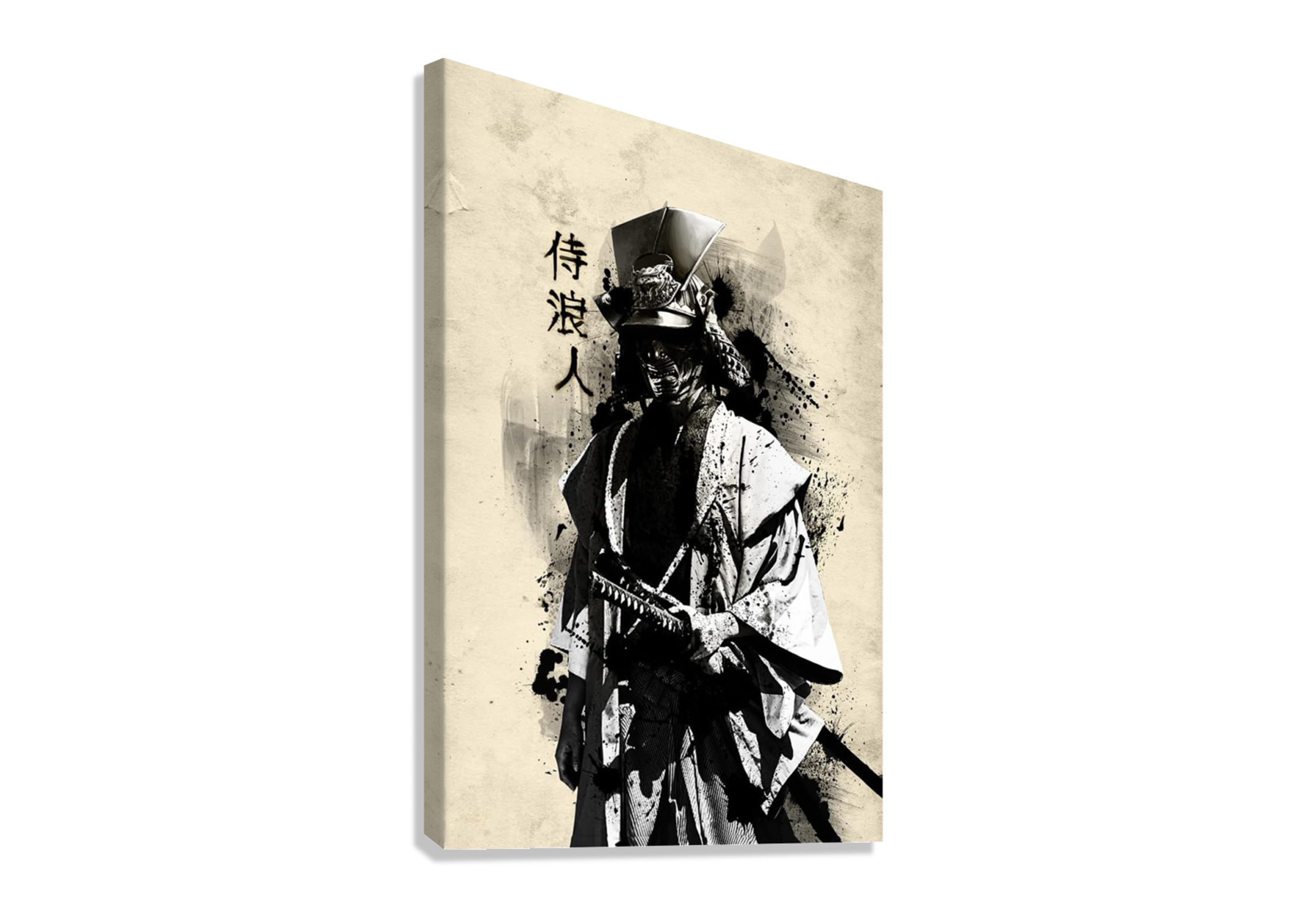COOL SAMURAI CANVAS POSTER