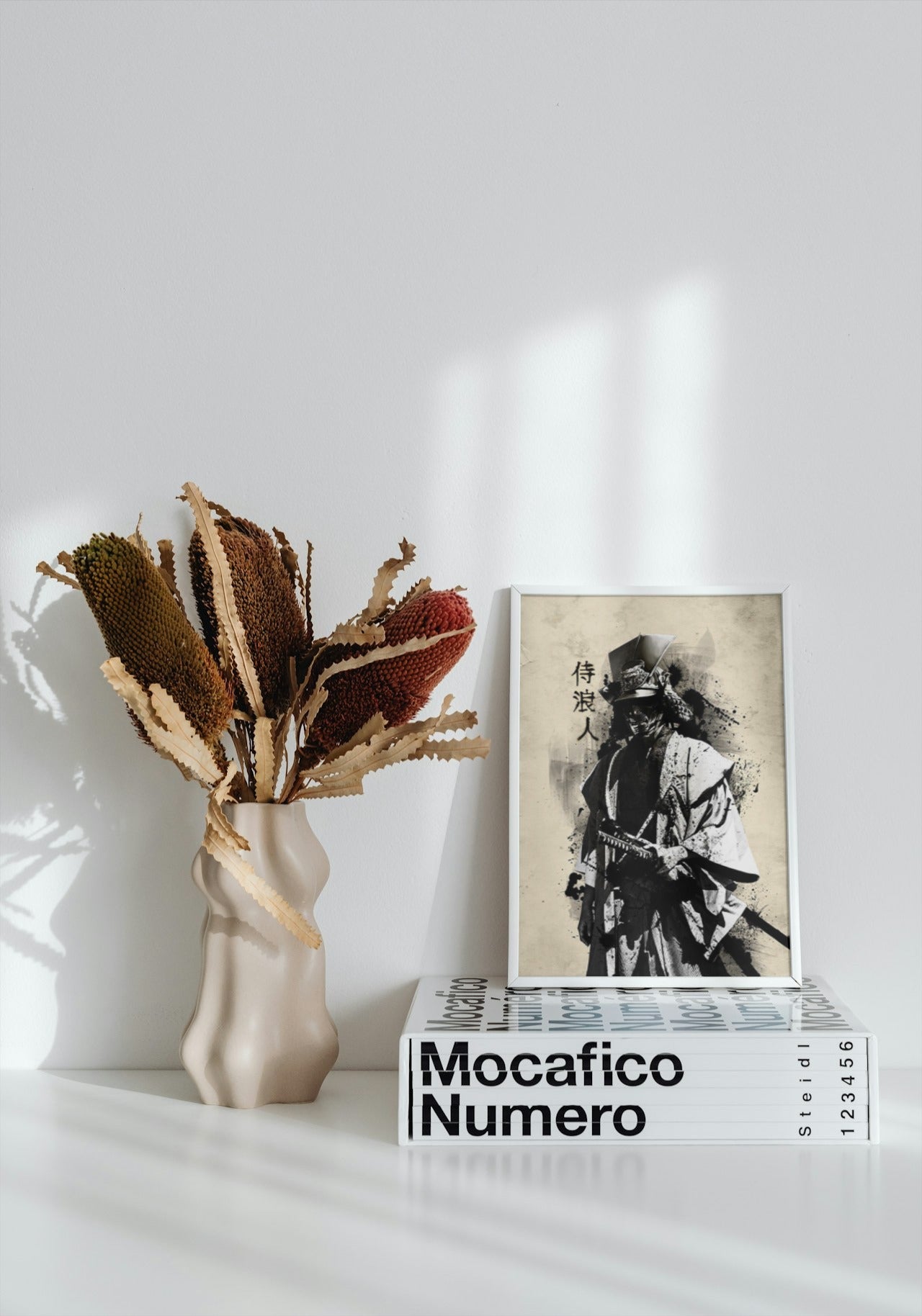 COOL SAMURAI CANVAS POSTER