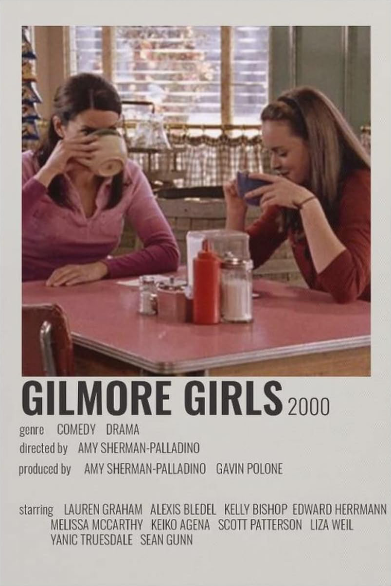 CUTE GILMORE GIRLS CANVAS POSTER