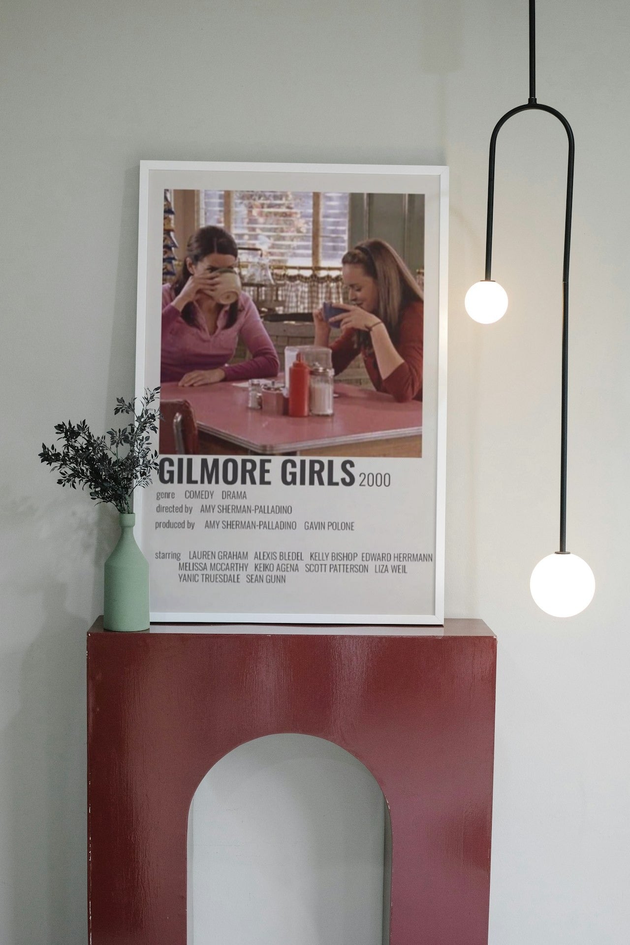 CUTE GILMORE GIRLS CANVAS POSTER