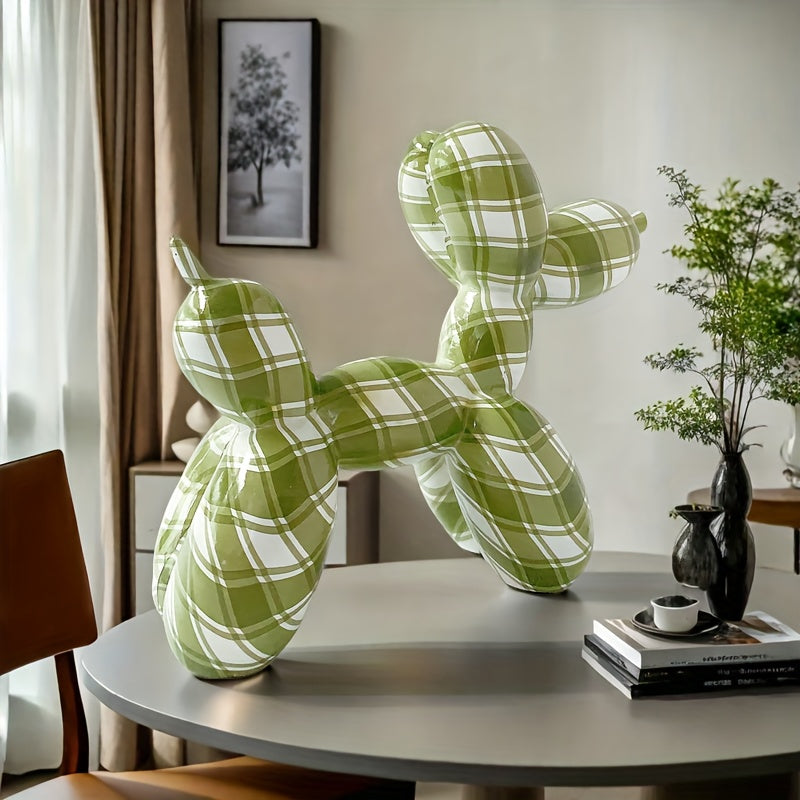 Tnessential Bohemian Style Mischievous Little Dog Statue 3D Decor
