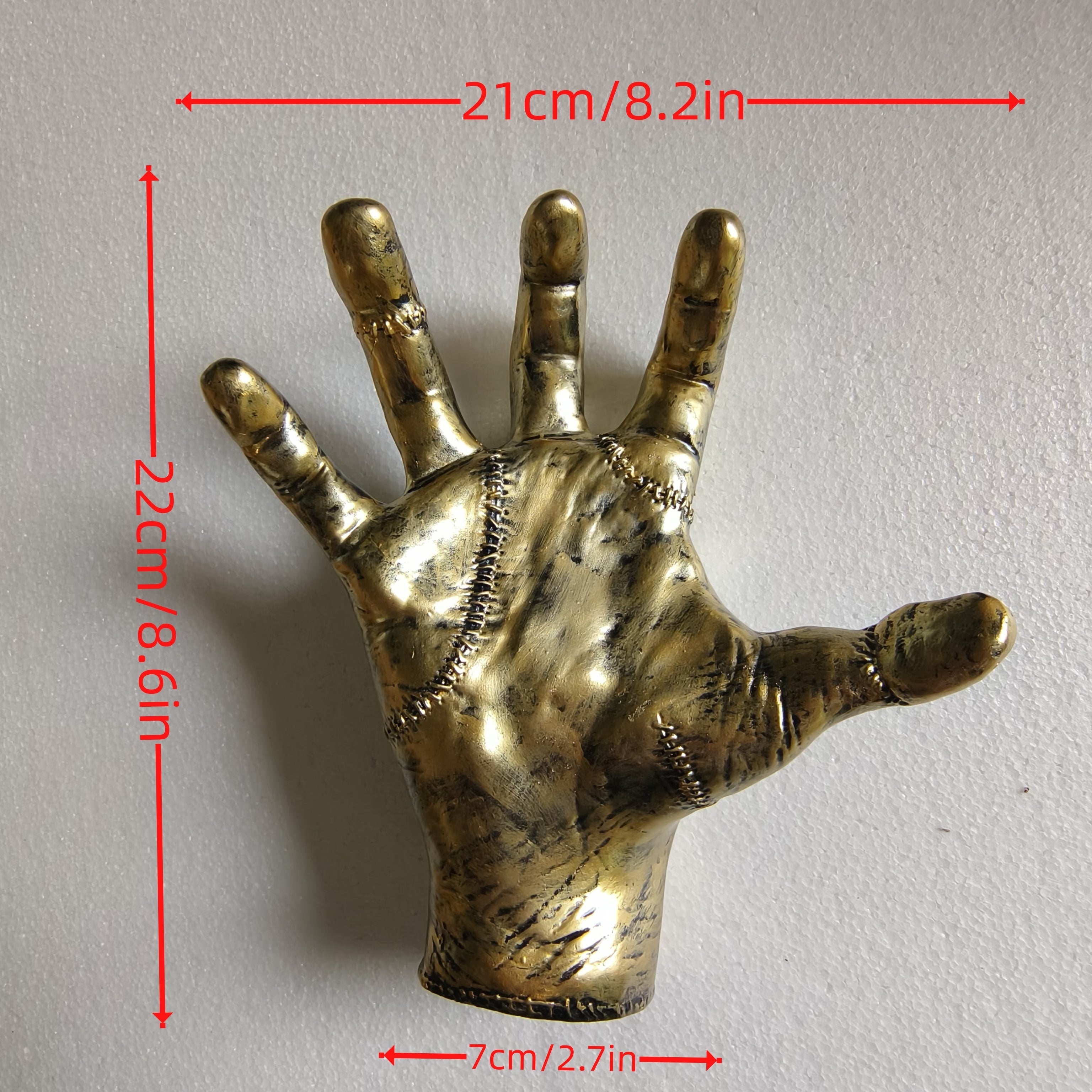 Tnessential Creative Adams Hand Wall-mounted Basketball Holder 3D Decor