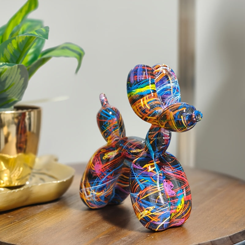 Tnessential Creative Balloon Dog Decor Ins Style Light Luxury Ornament 3D Decor