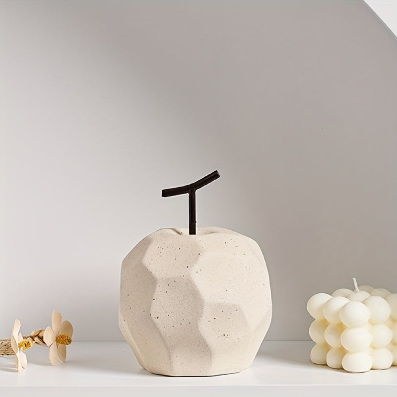 Tnessential Modern Clay Fruit Figurine 3D Decor