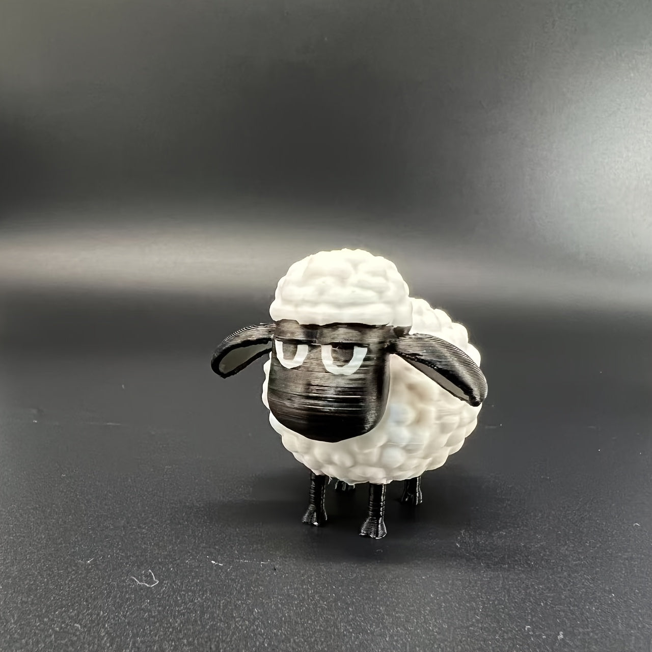 Tnessential Black-faced Lamb Home Study Ornament 3D Decor