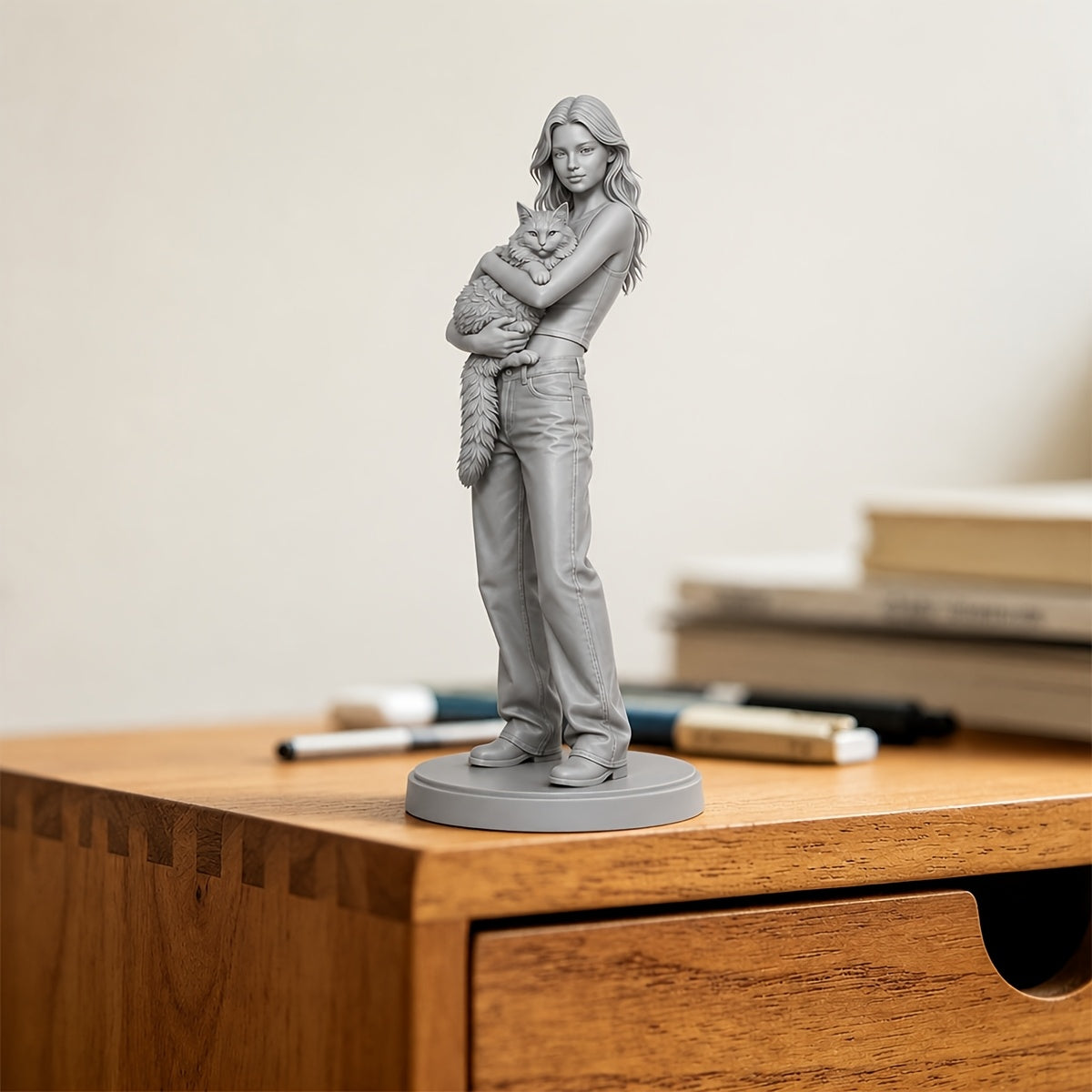 Tnessential Photo 3D Figurine with Photo Upload 3D Decor
