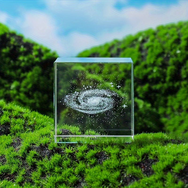 Tnessential Lunar Cloud Cube Galaxy Solar System Rainy Day Super Mini 3D Decor