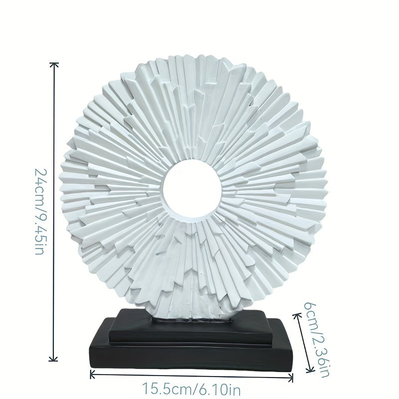 Tnessential Sunflower Resin Sculpture 3D Decor