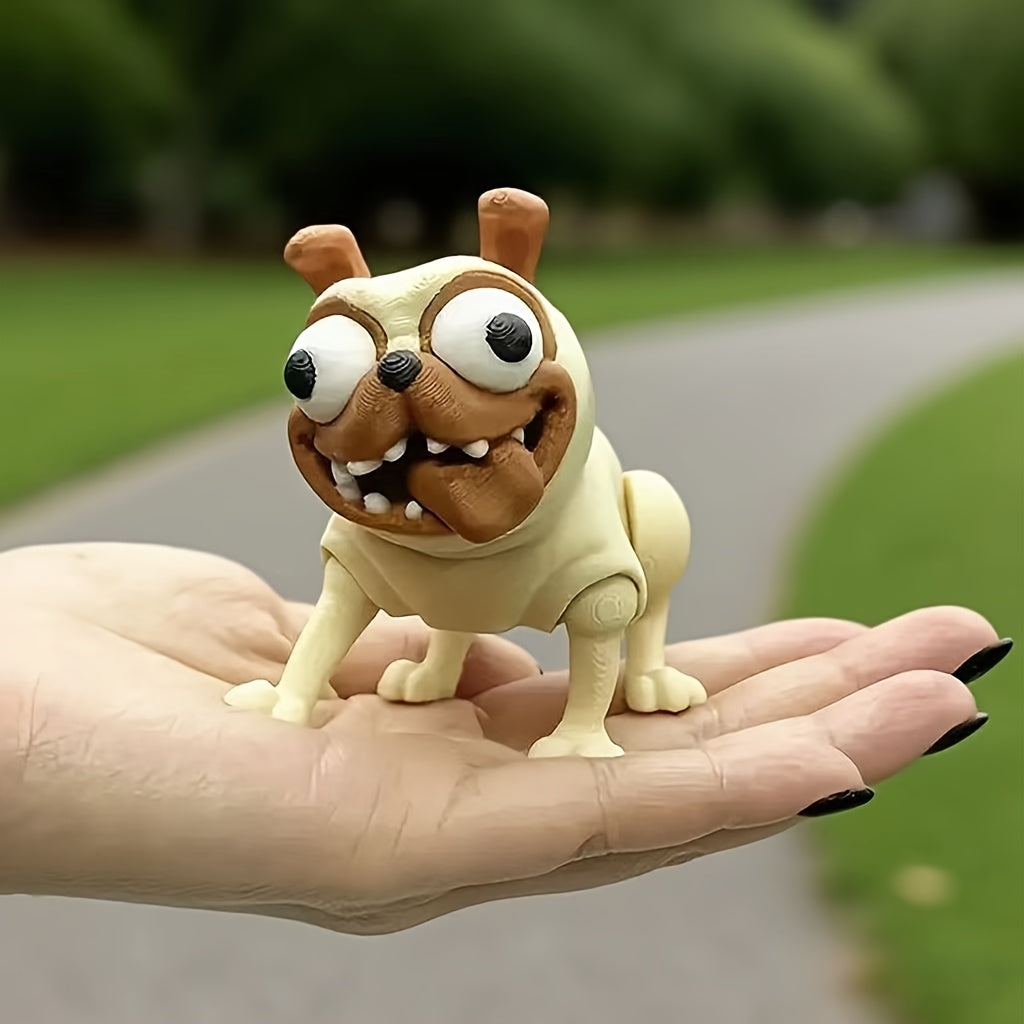 Tnessential Printed Naughty Dog Children's Toy 3D Decor