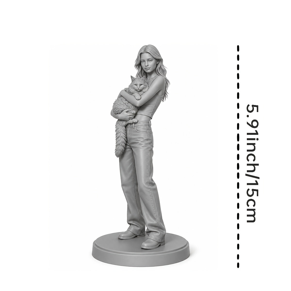 Tnessential Photo 3D Figurine with Photo Upload 3D Decor
