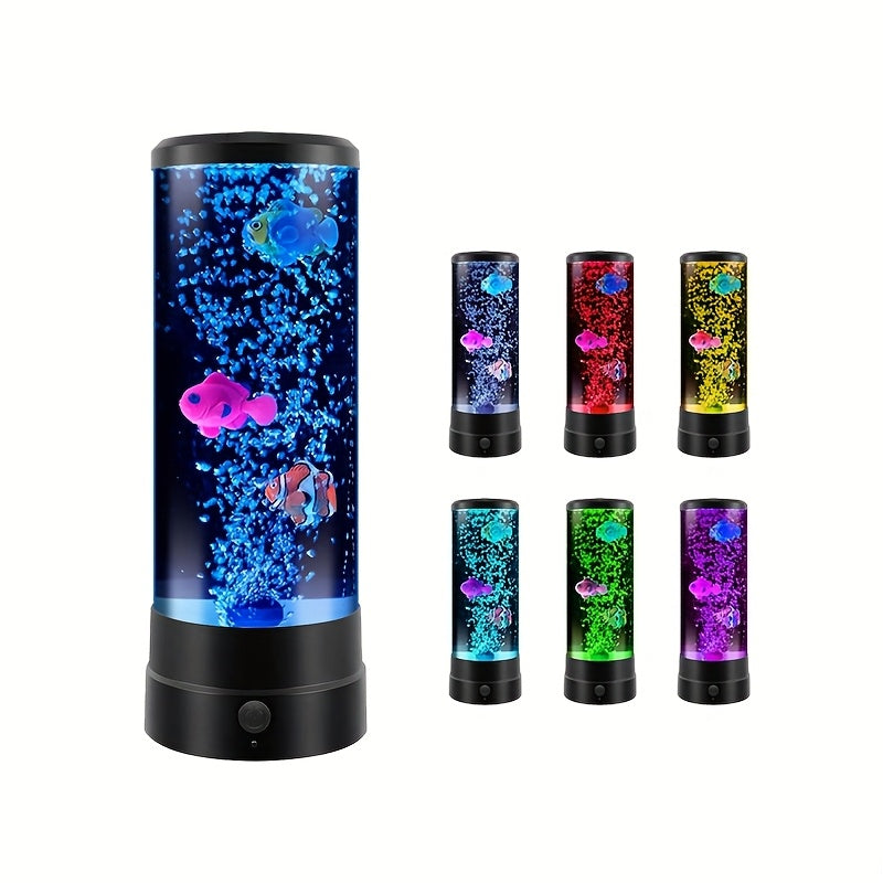 Tnessential Bubble Fish Atmosphere Light Decorative Gift Lamp 3D Decor