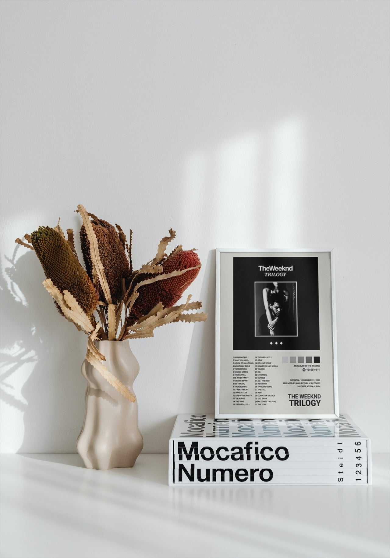 THE WEEKND " TRILOGY " CANVAS POSTER