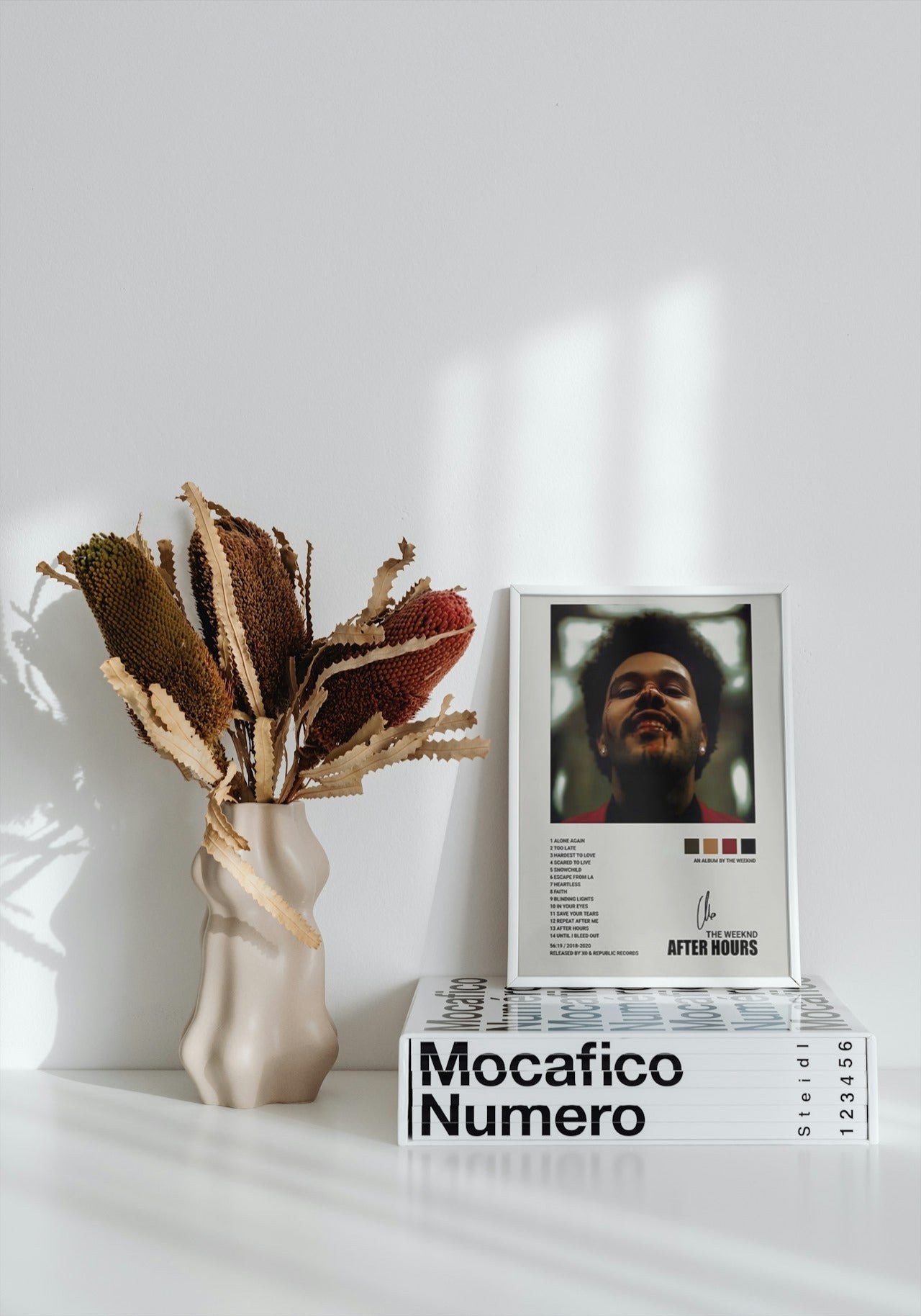 THE WEEKND " AFTER HOURS " CANVAS POSTER