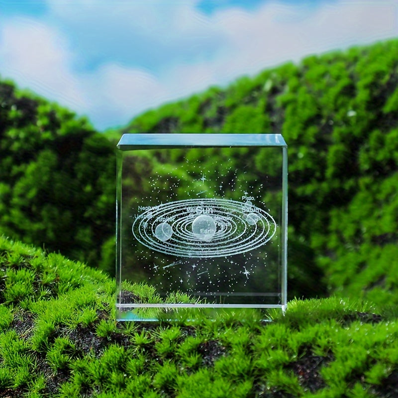 Tnessential Lunar Cloud Cube Galaxy Solar System Rainy Day Super Mini 3D Decor