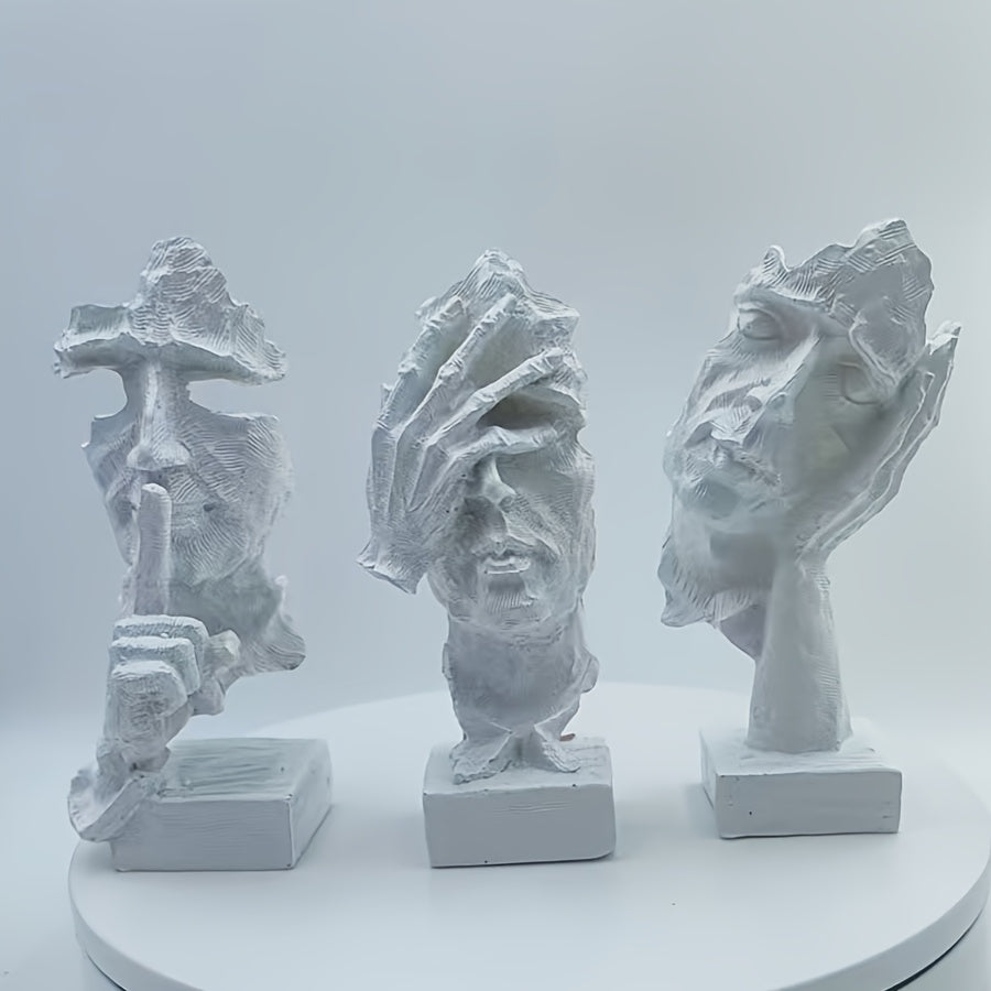 Tnessential Thinker Statue 3D Decor