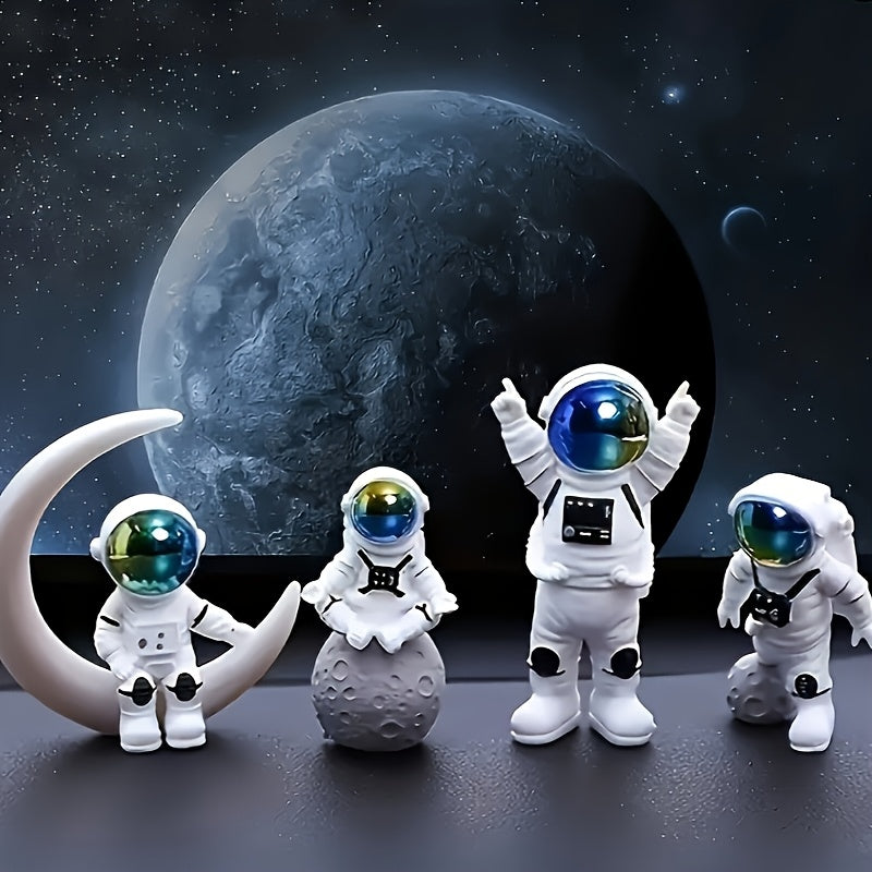 Tnessential Random Astronaut Figurine Set 3D Decor