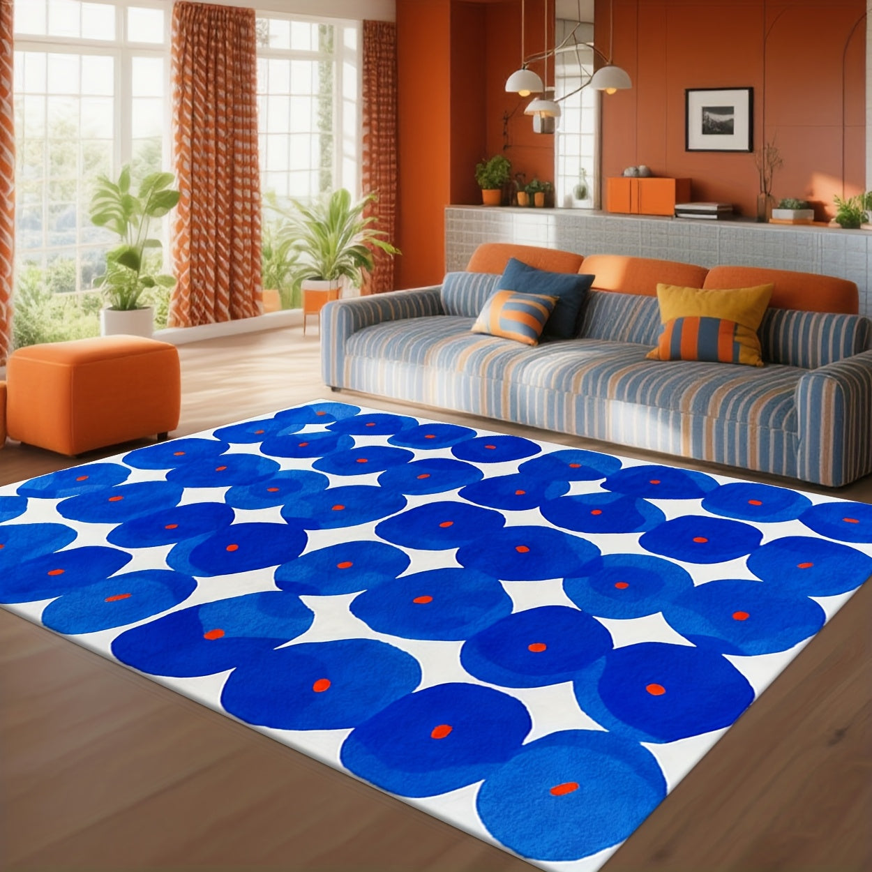BROWN 5 RUG view 3