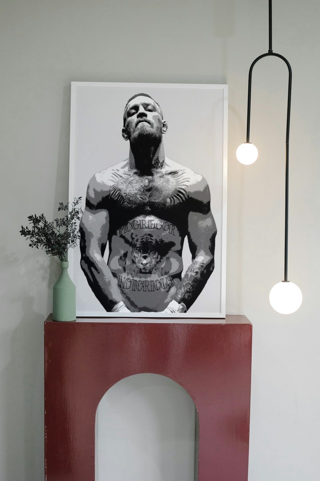CONOR MCGREGOR CANVAS POSTER
