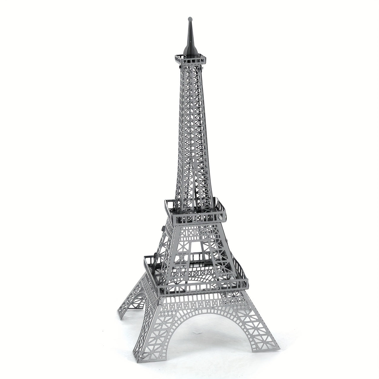 Tnessential D Stereo Puzzle Metal Model Handmade DIY Tower 3D Decor