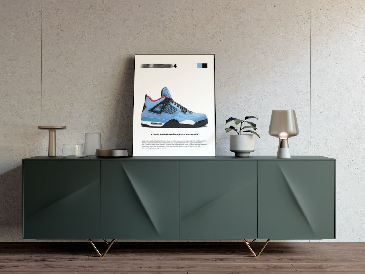 HYPE BEAST SHOES CANVAS POSTER