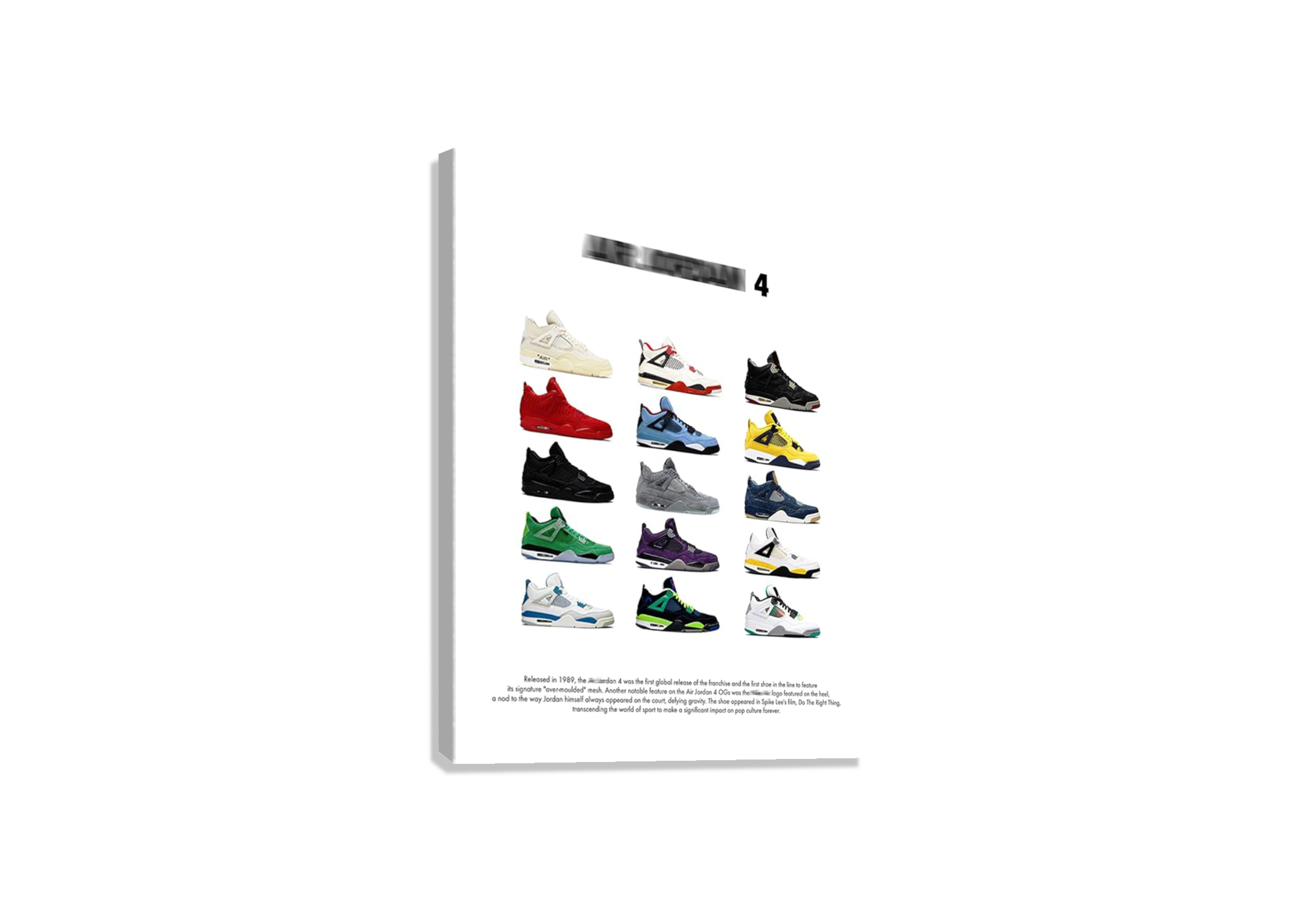 HYPE BEAST SHOES CANVAS POSTER