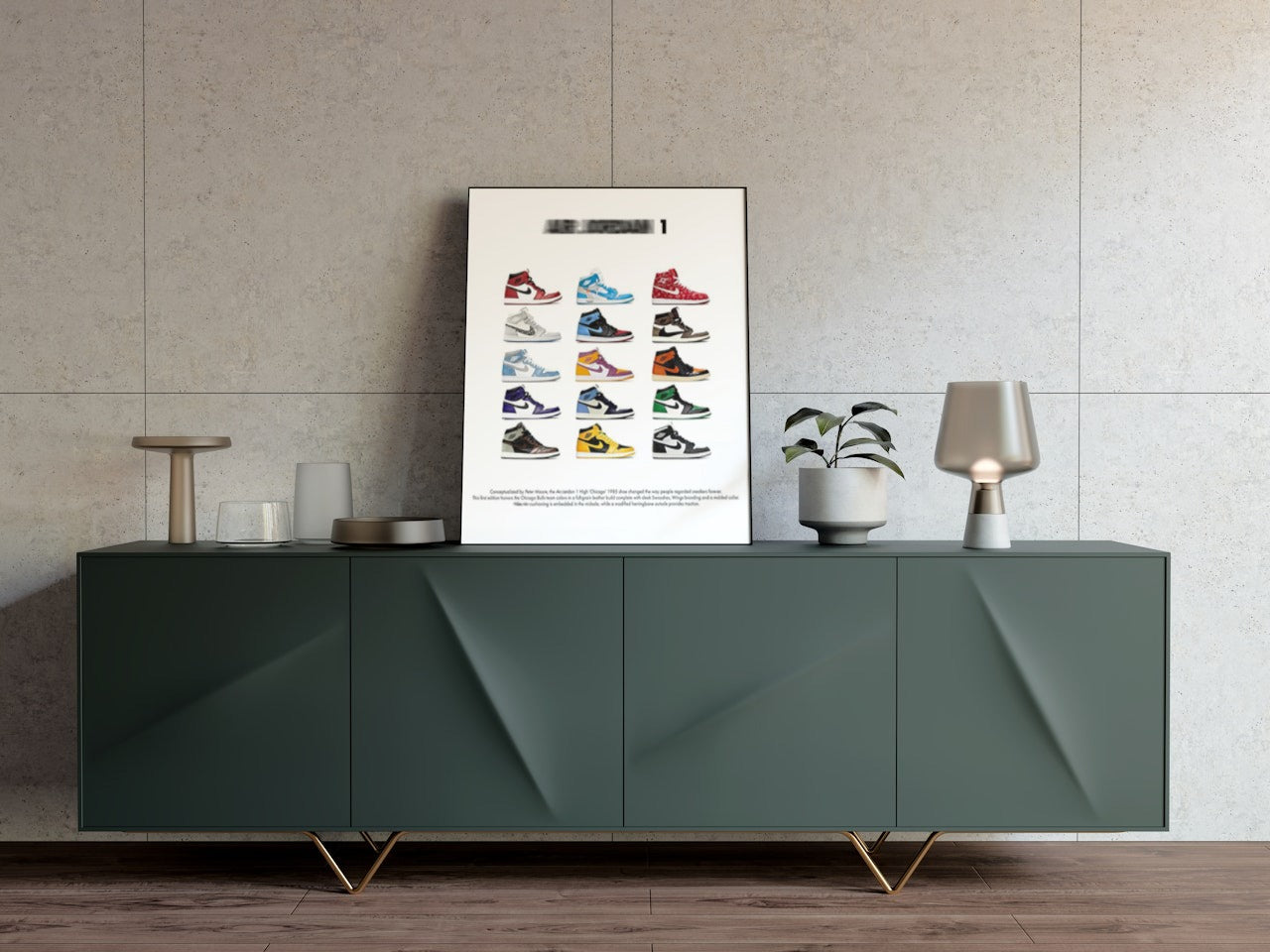 HYPE BEAST SHOES CANVAS POSTER